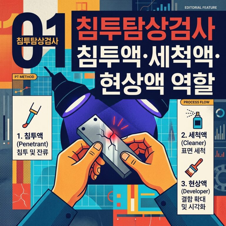 ai thumbnail poster 침투탐상검사 침투액·세척액·현상액 역할 1787665281