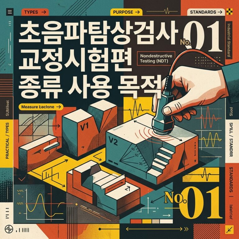 ai thumbnail poster 초음파탐상검사 교정시험편 종류 사용 목적 1788607964